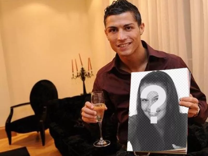Foto Montaje Para Poner Tu Foto Junto A Cristiano Ronaldo Fotoefectos