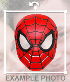 Ponte la máscara de Spiderman con este fotomontaje online - Fotoefectos