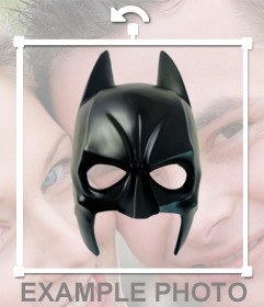 Máscara de batman online que podrás pegar en tus fotos - Fotoefectos