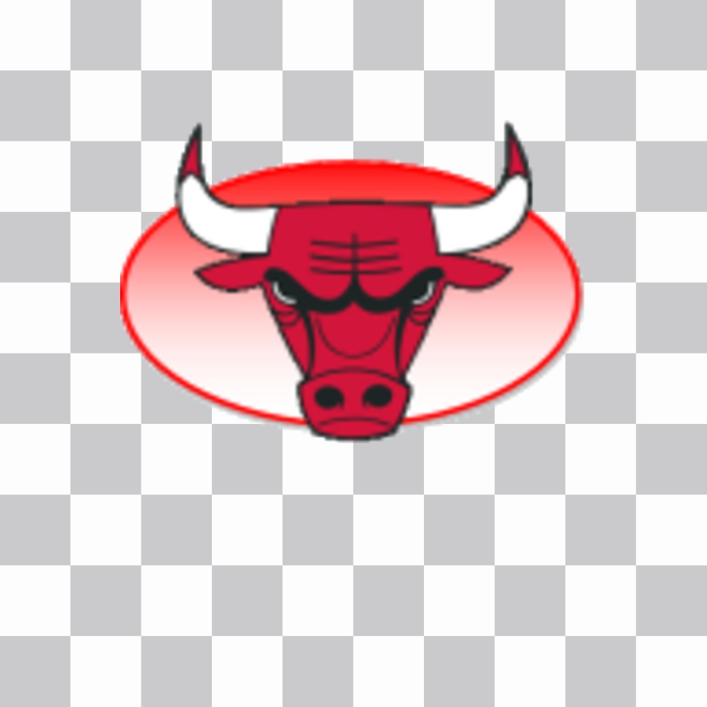 Pegatina Con El Logo De Los Chicago Bulls Fotoefectos