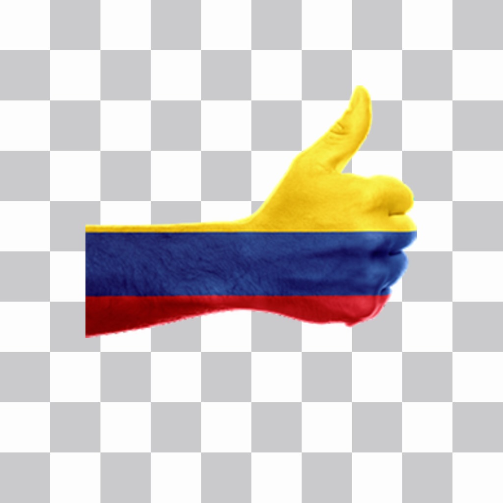 Fotomontaje Con La Imagen De La Bandera De Colombia Y Tu Foto Fotoefectos